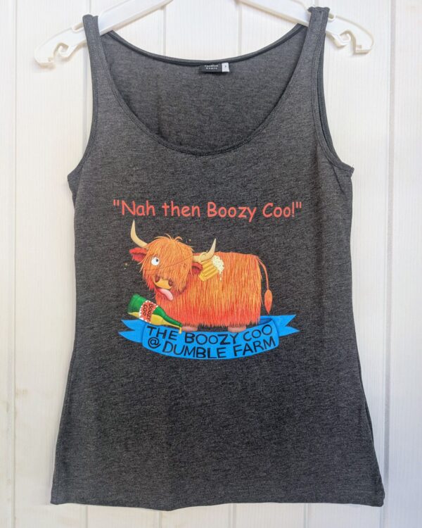 Dumble Farm Boozy Coo Vest Top - women's
