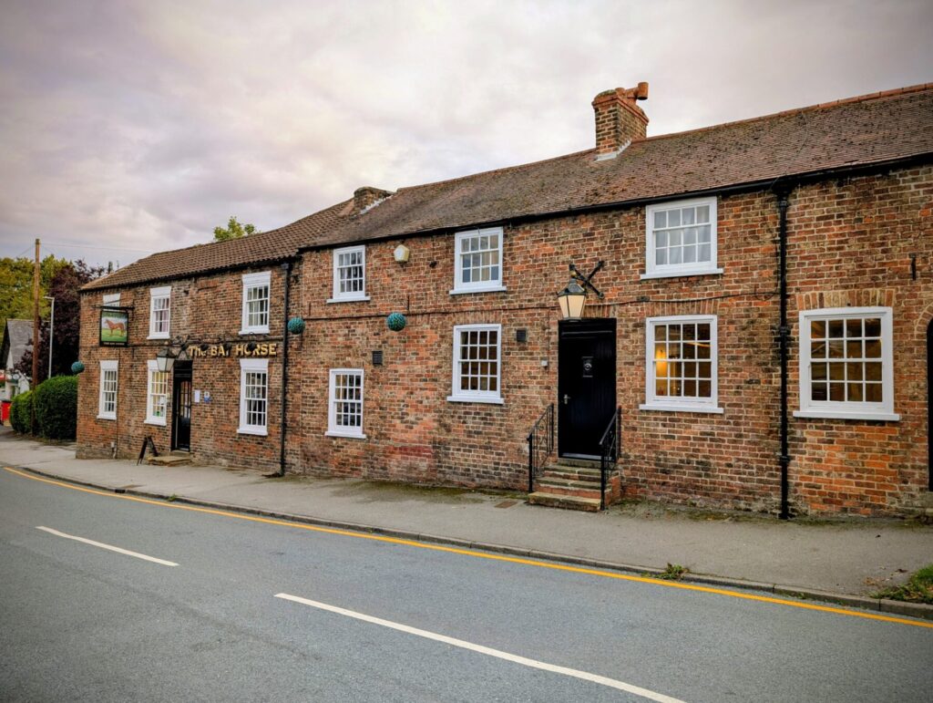 Brick pub in Cherry Burton