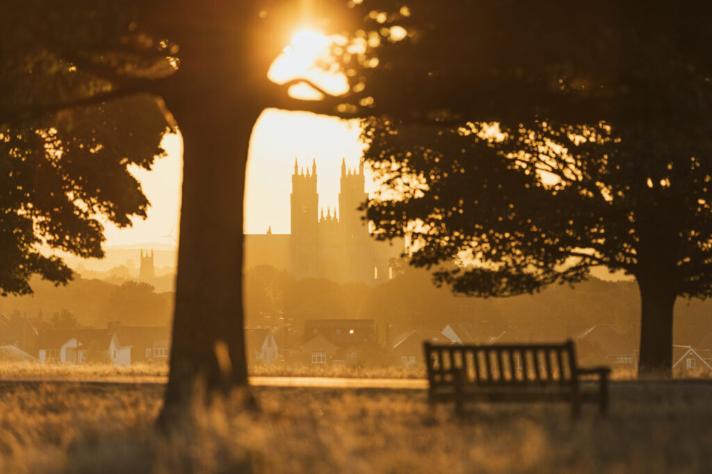 Beverley Westwood at sunrise