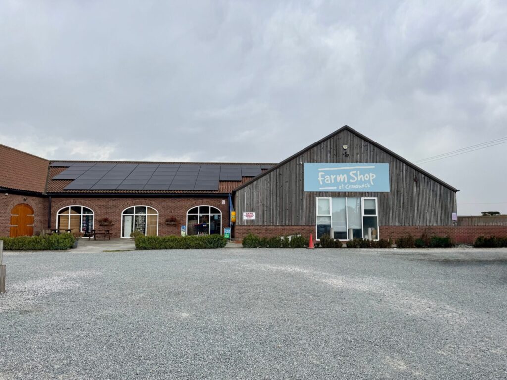 Manor farm Shop in Hutton Cranswick
