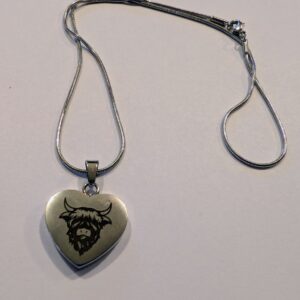 Dumble Farm Highland cow Necklace