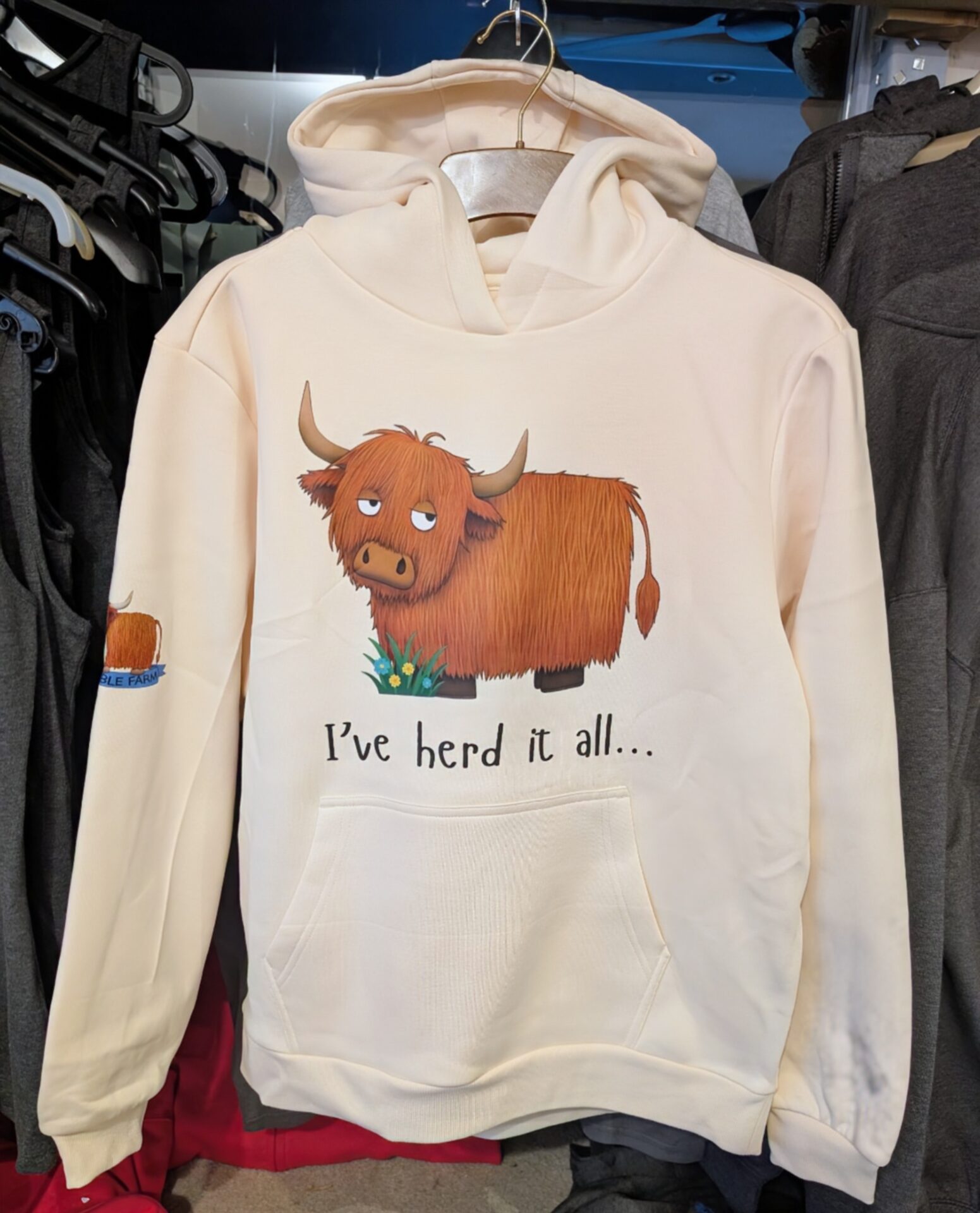 Dumble Farm "I've herd it all before" Hoodie - Image 3