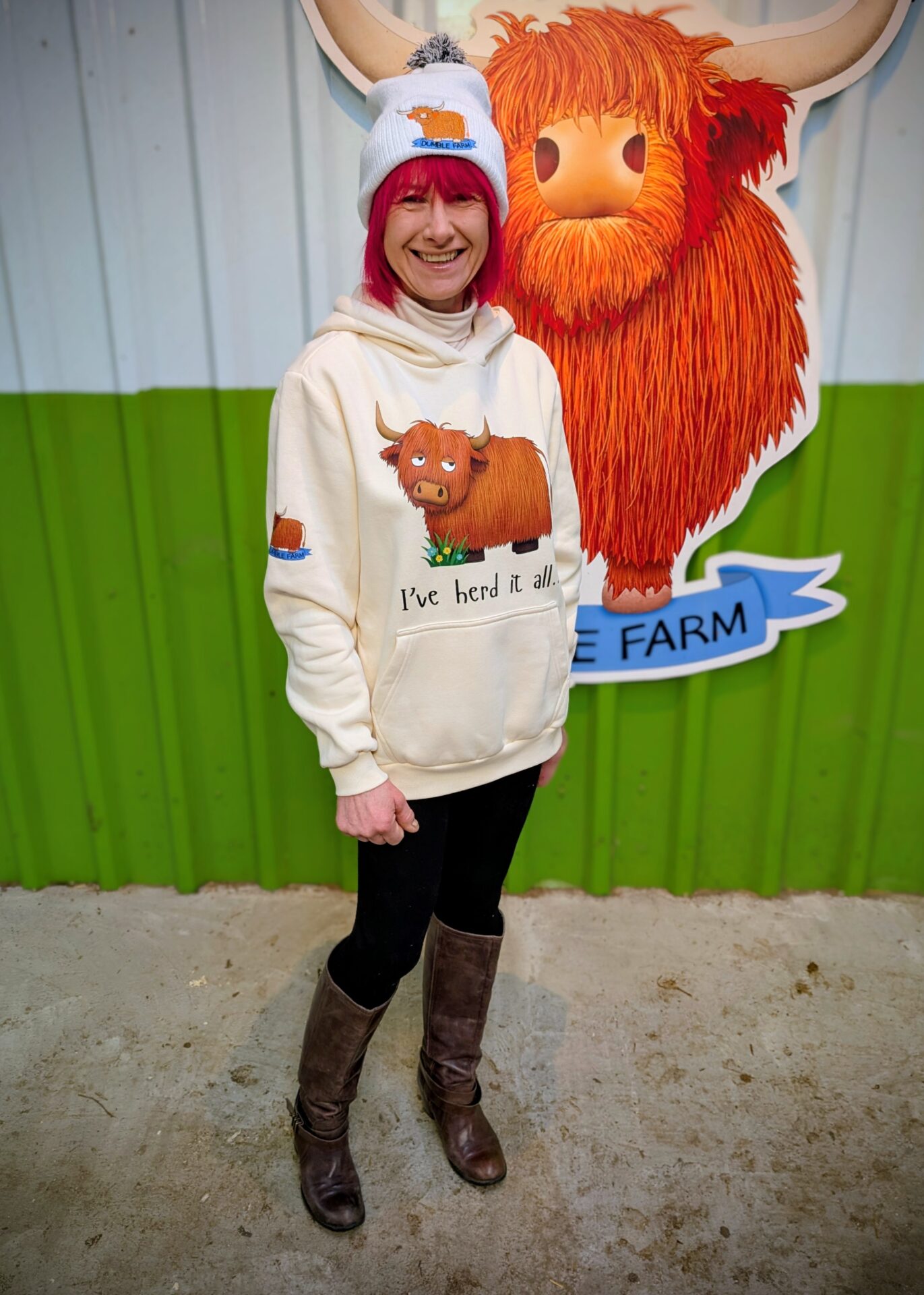 Dumble Farm "I've herd it all before" Hoodie - Image 2