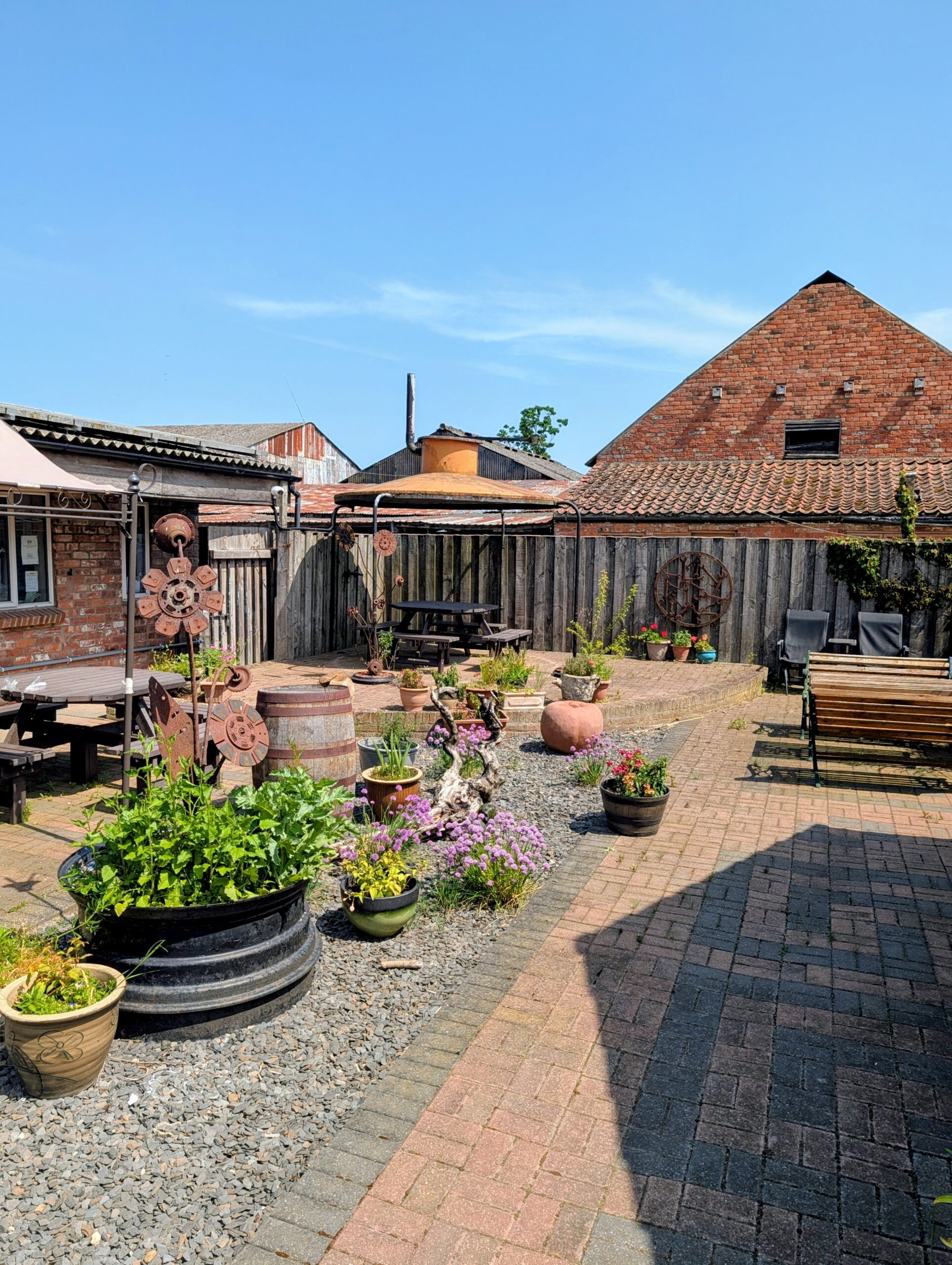 Coffee courtyard