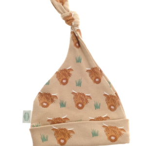 Highland Cow print cotton hat
