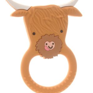 Highland Cow Teether Silicone