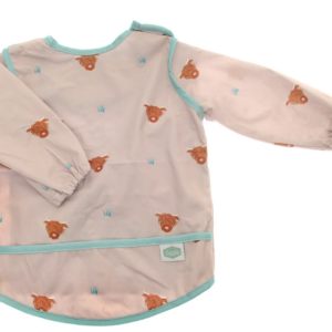 Coverall Feeding Bib Highland Cow