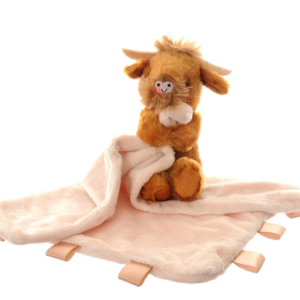 Highland Cow Plush Comforter Blanket