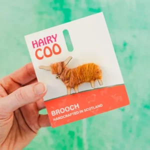 Hairy Coo Brooches