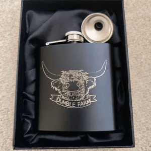 Dumble Farm hip flask