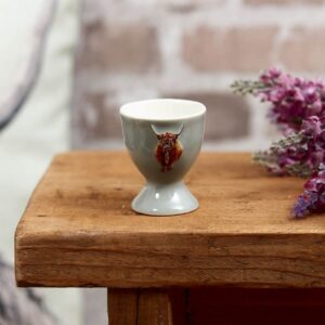 HIGHLAND COW EGG CUP