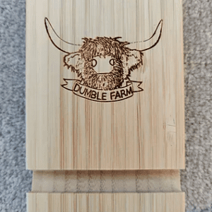 Dumble Farm phone stand