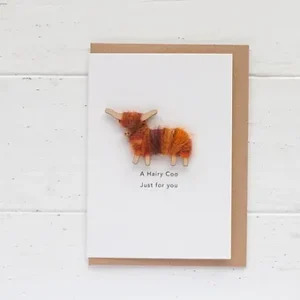 Hairy Coo Card